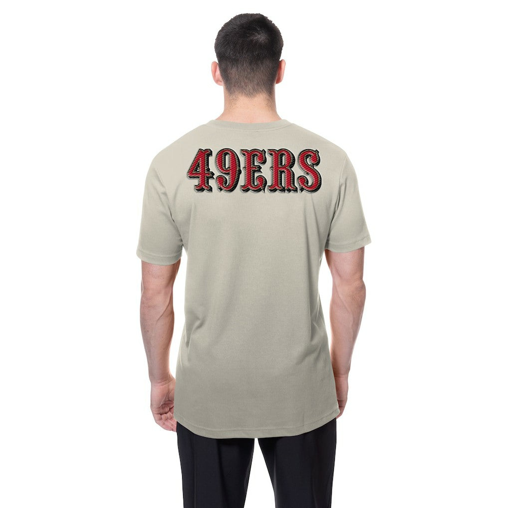 San Francisco 49ers New Era Multi Patch T-Shirt Light Beige