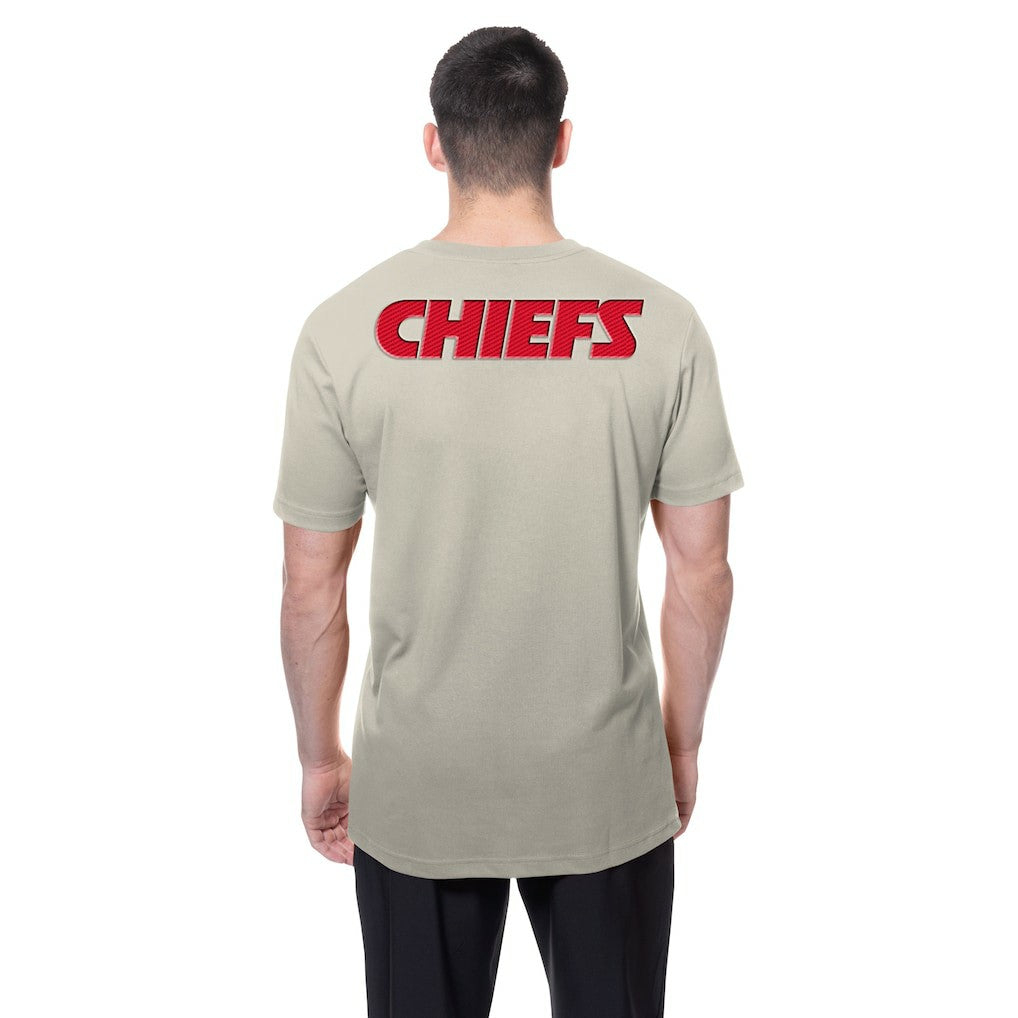 Kansas City Chiefs New Era Multi Patch T-Shirt Light Beige