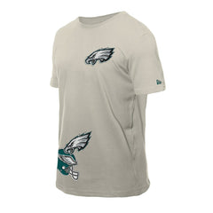 Philadelphia Eagles New Era Multi Patch T-Shirt Light Beige