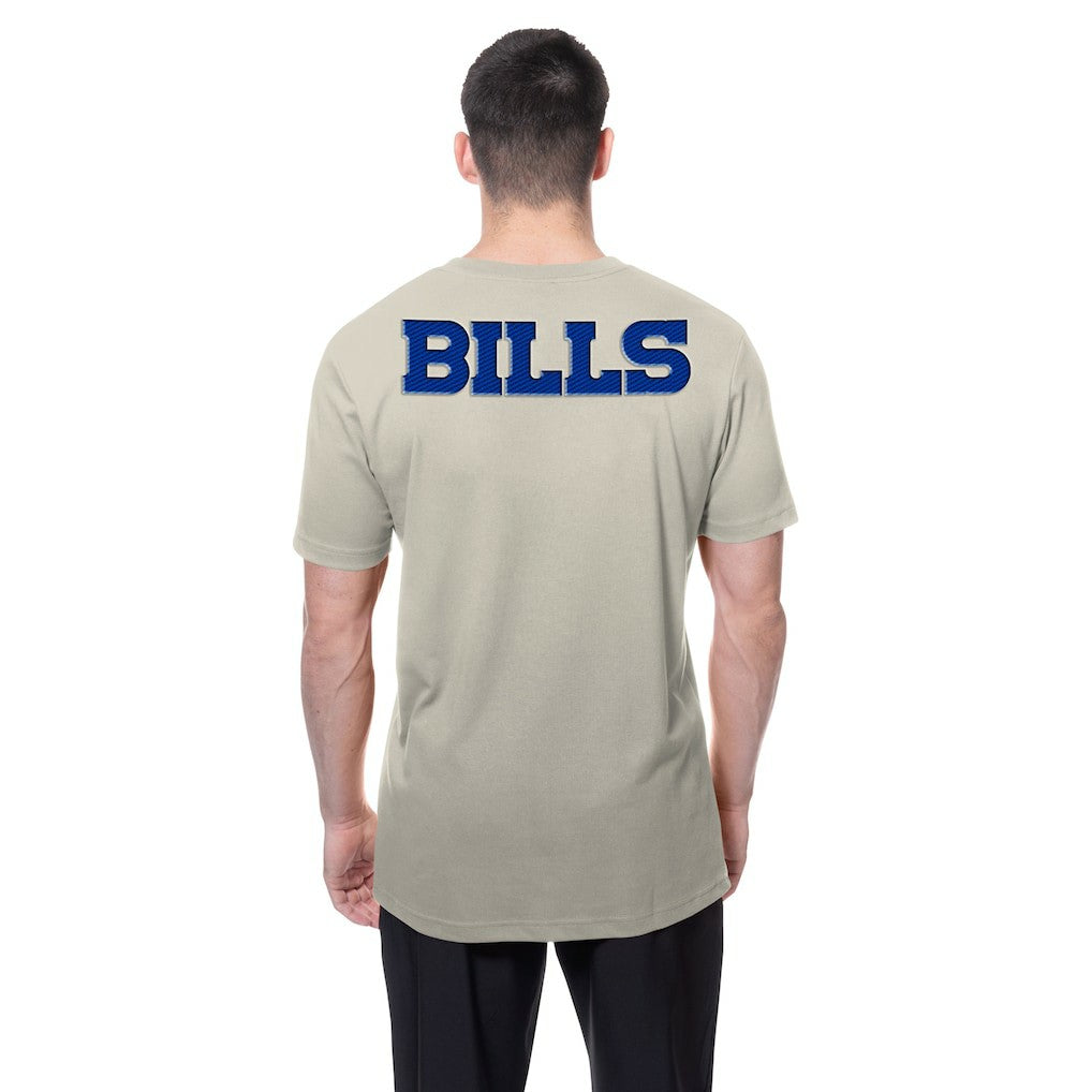 Buffalo Bills New Era Multi Patch T-Shirt Light Beige
