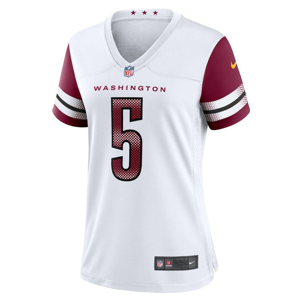 Jayden Daniels Washington Commanders Women's Game Jersey White