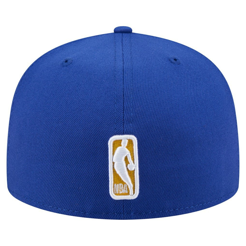 Golden State Warriors State Stitch 59FIFTY Fitted Hat Royal