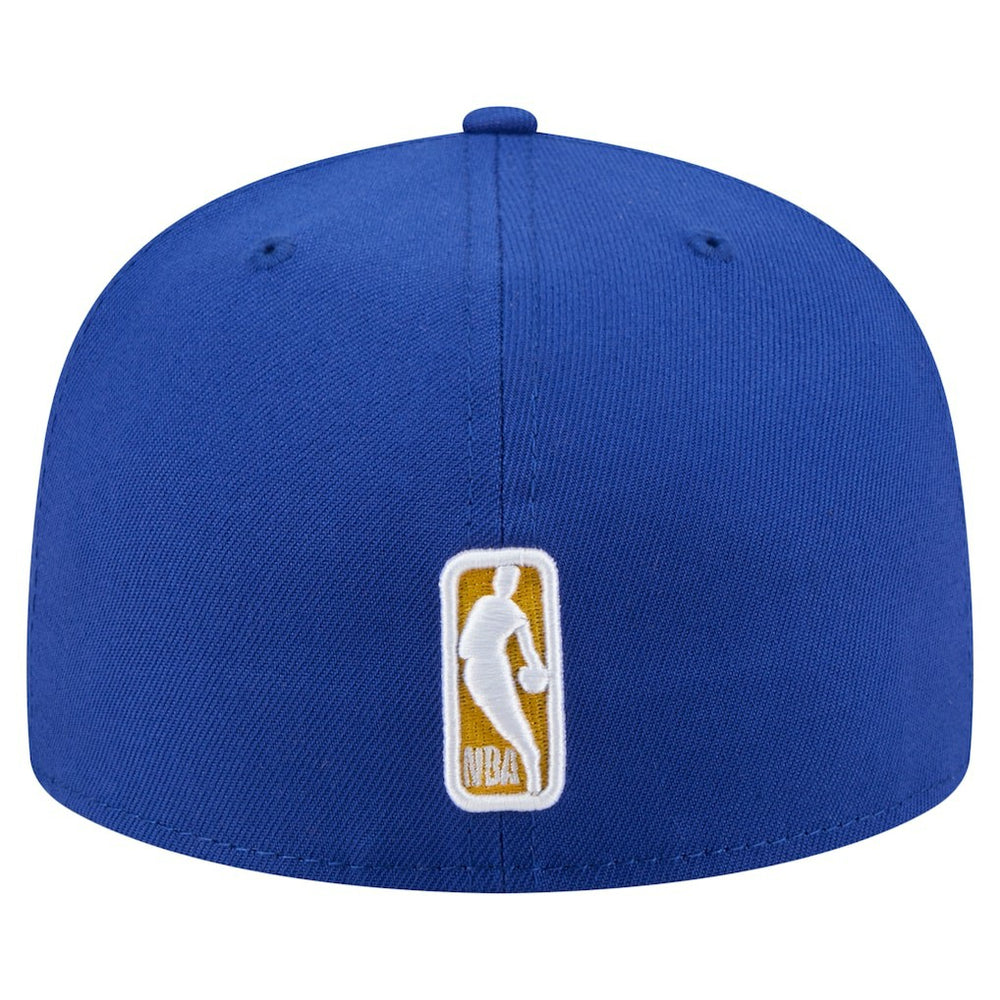 Golden State Warriors State Stitch 59FIFTY Fitted Hat Royal
