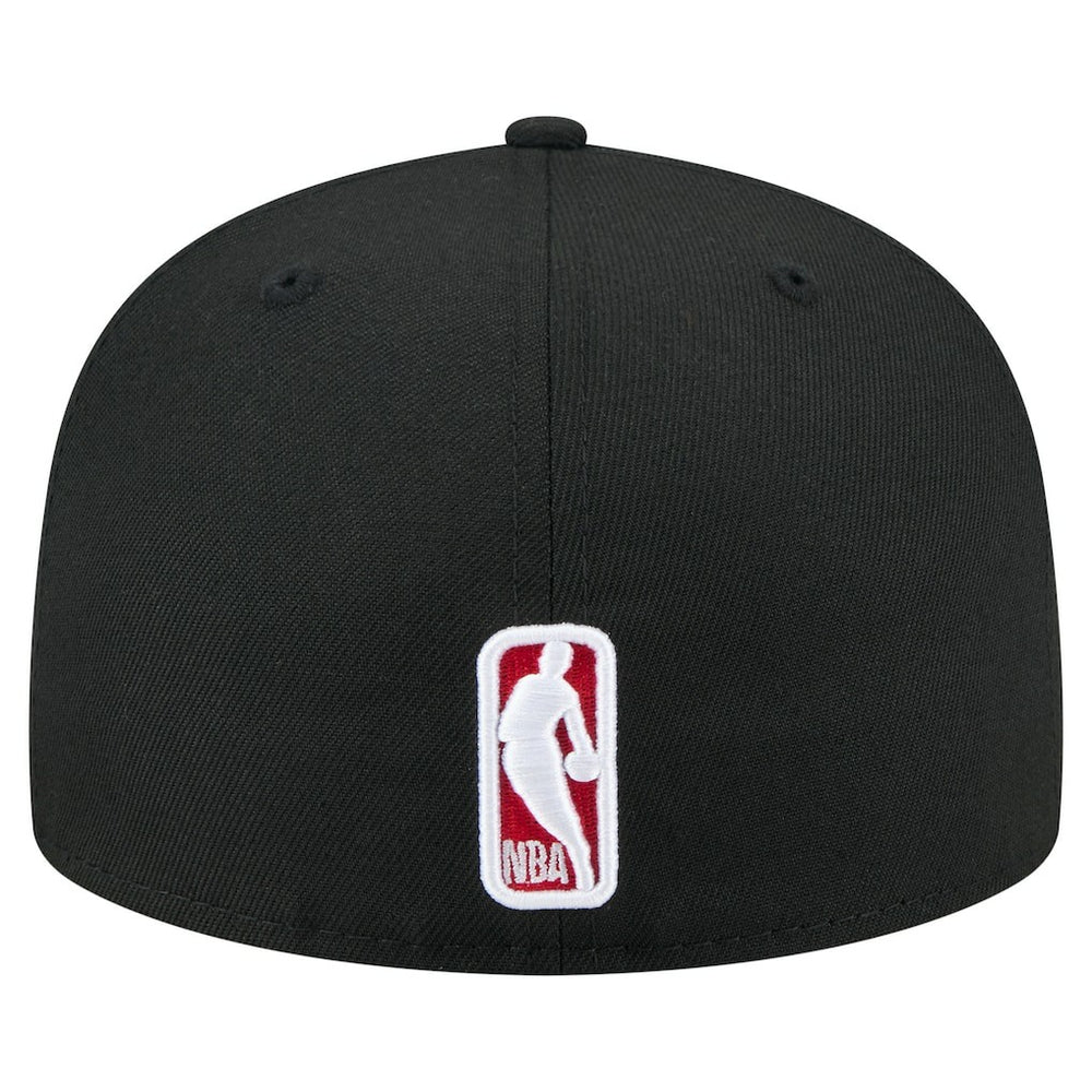 Chicago Bulls State Stitch 59FIFTY Fitted Hat Black