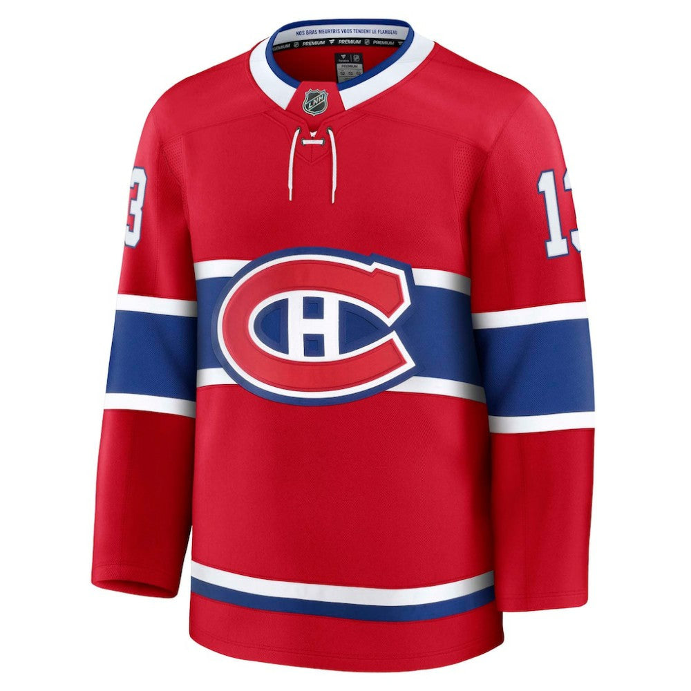 NHL Cole Caufield Montreal Canadiens Fanatics Home Premium Jersey - Red