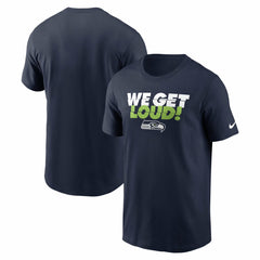 Seattle Seahawks Hometown T-Shirt College Navy