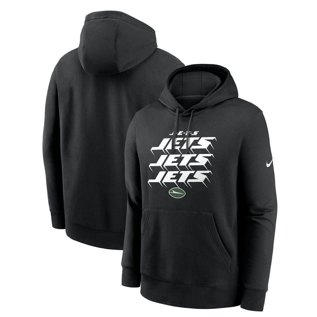 New York Jets Hometown Fleece Pullover Hoodie Black