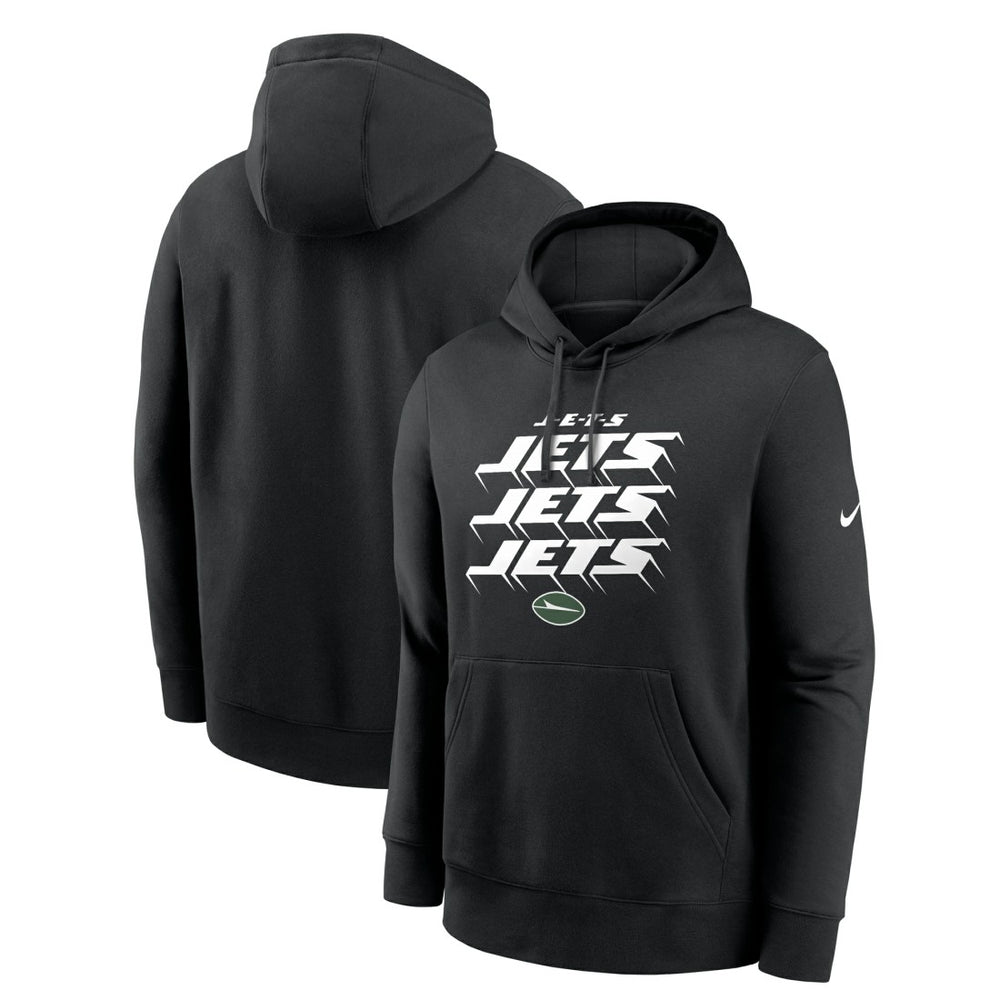 New York Jets Hometown Fleece Pullover Hoodie Black