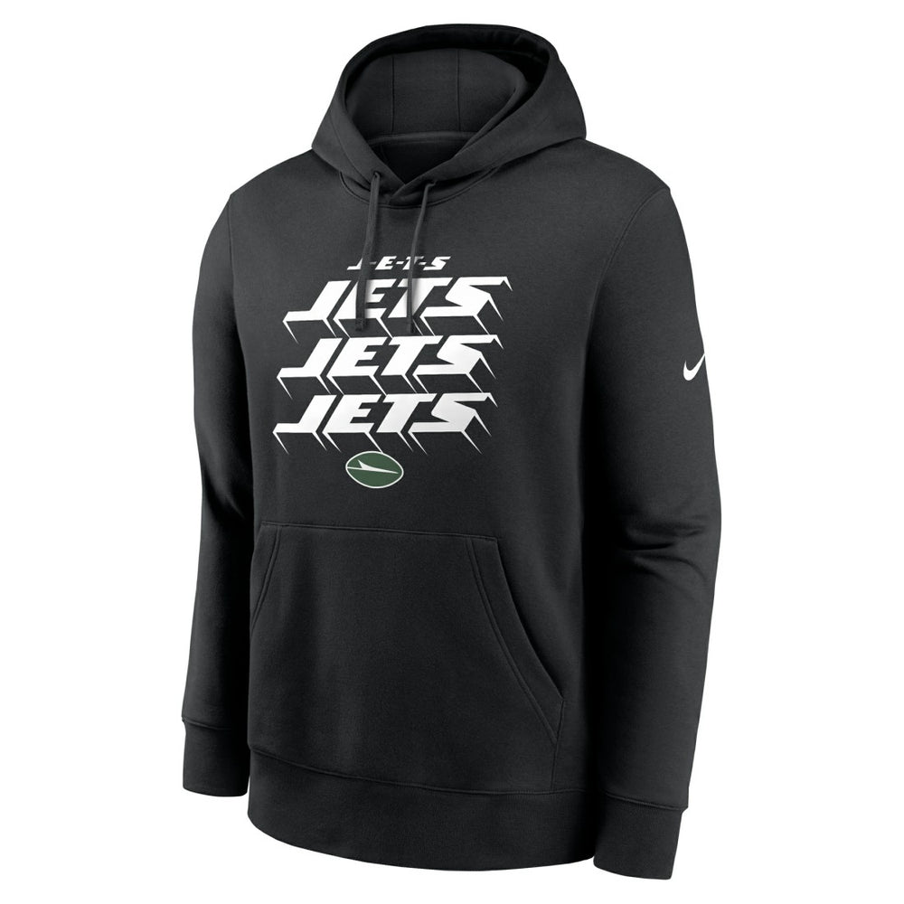 New York Jets Hometown Fleece Pullover Hoodie Black