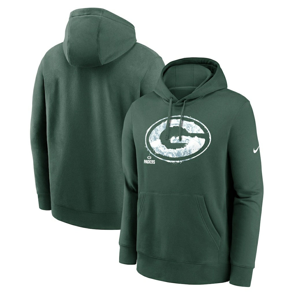 Green Bay Packers Hometown Fleece Pullover Hoodie Green
