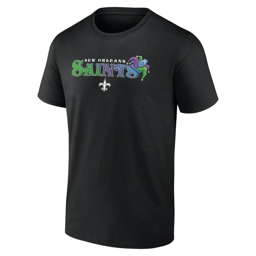 New Orleans Saints Hometown Rushing Yards T-Shirt Black