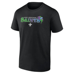 New Orleans Saints Hometown Rushing Yards T-Shirt Black