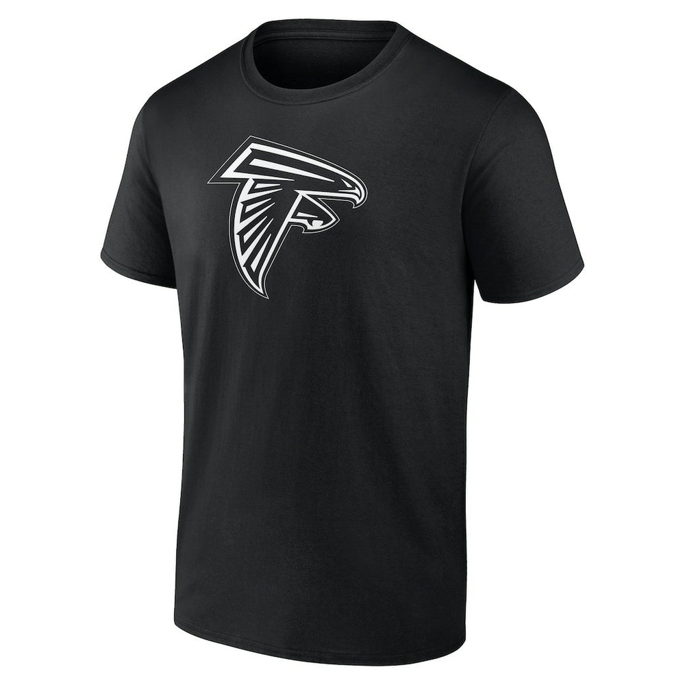Atlanta Falcons Personalized Name & Number Monochrome T-Shirt Black