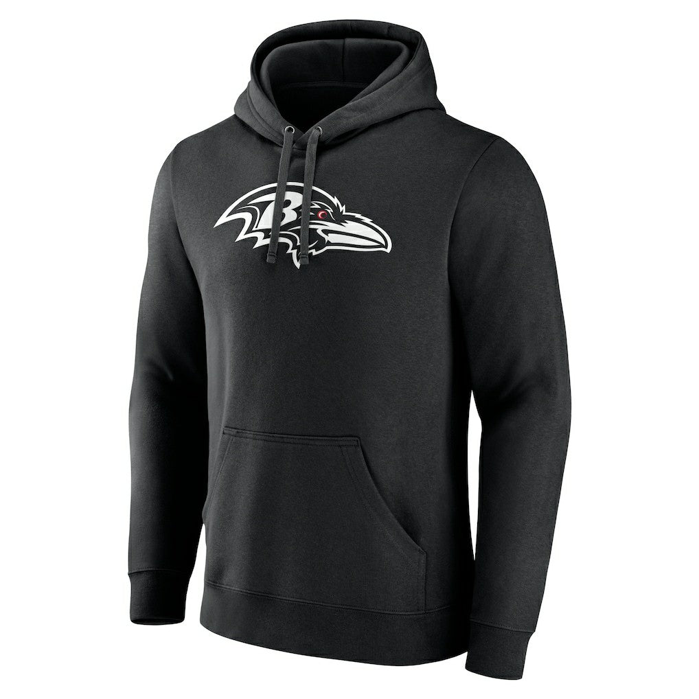 Baltimore Ravens Personalized Name & Number Pullover Hoodie Black