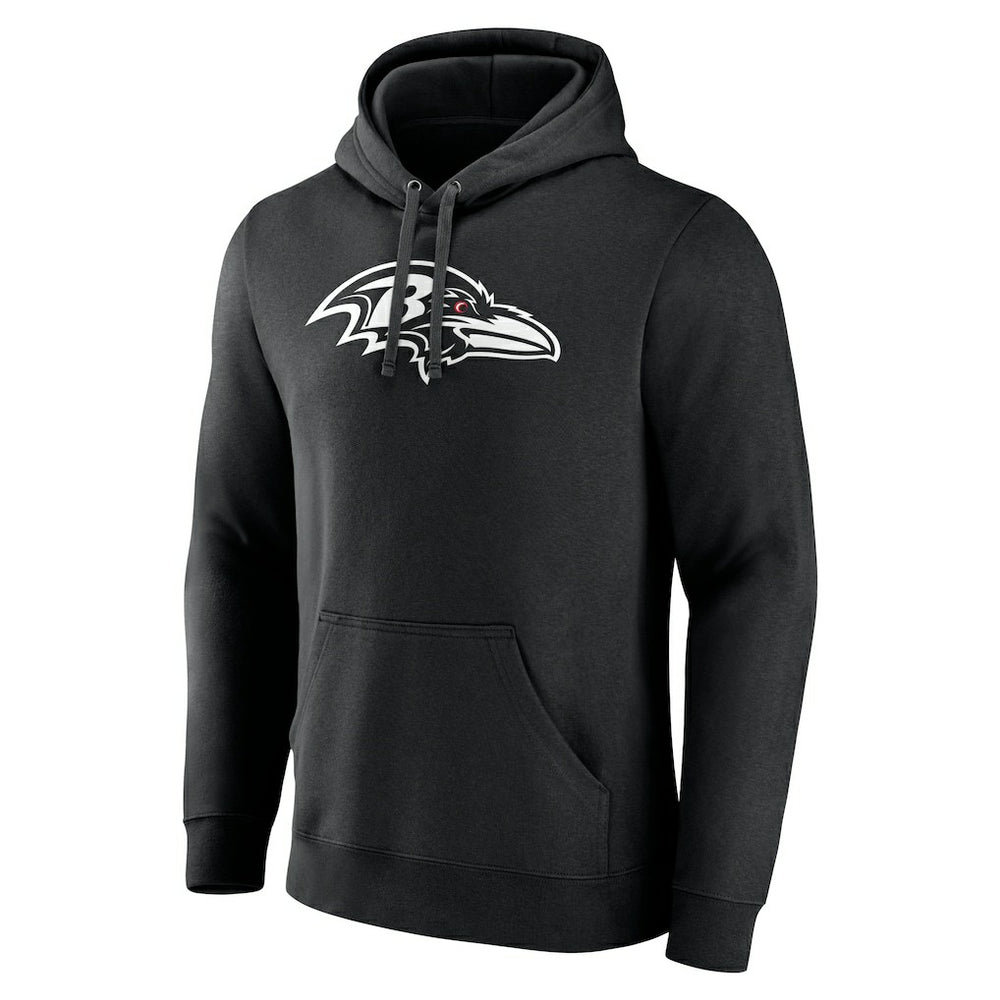 Baltimore Ravens Personalized Name & Number Pullover Hoodie Black