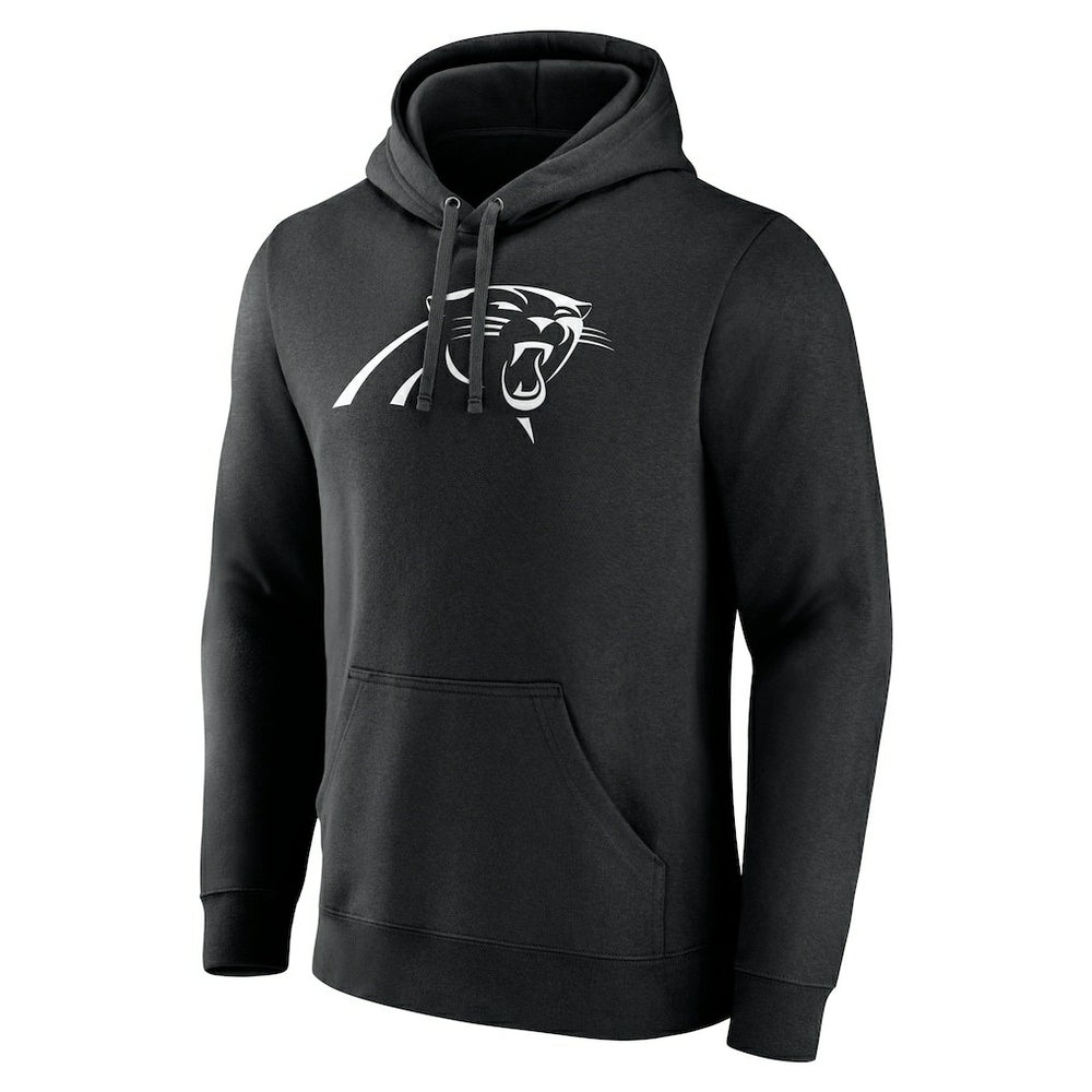 Carolina Panthers Personalized Name & Number Pullover Hoodie Black