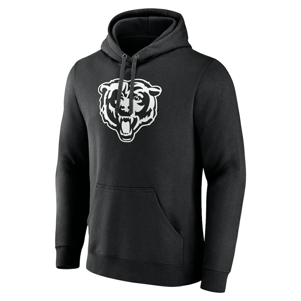 Chicago Bears Personalized Name & Number Pullover Hoodie Black