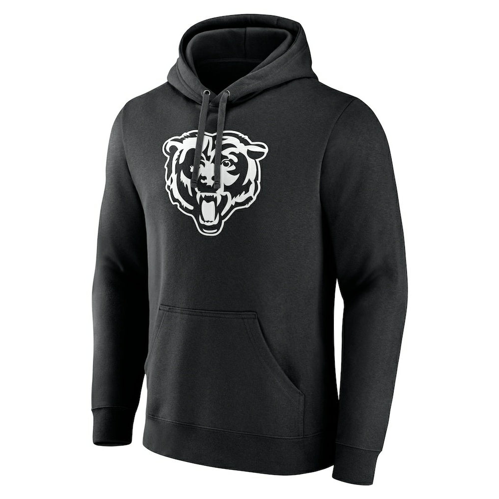 Chicago Bears Personalized Name & Number Pullover Hoodie Black