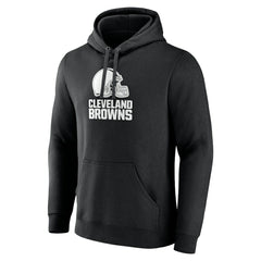 Cleveland Browns Personalized Name & Number Pullover Hoodie Black