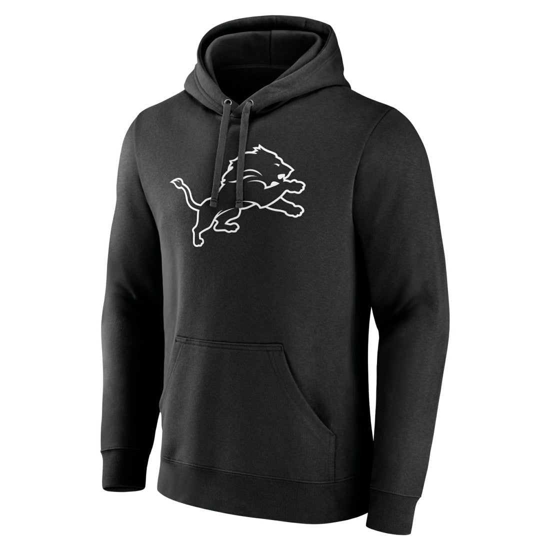 Detroit Lions Personalized Name & Number Pullover Hoodie Black