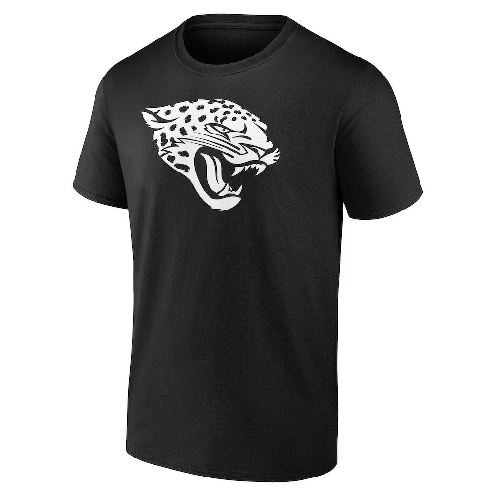 Jacksonville Jaguars Personalized Name & Number Monochrome T-Shirt Black