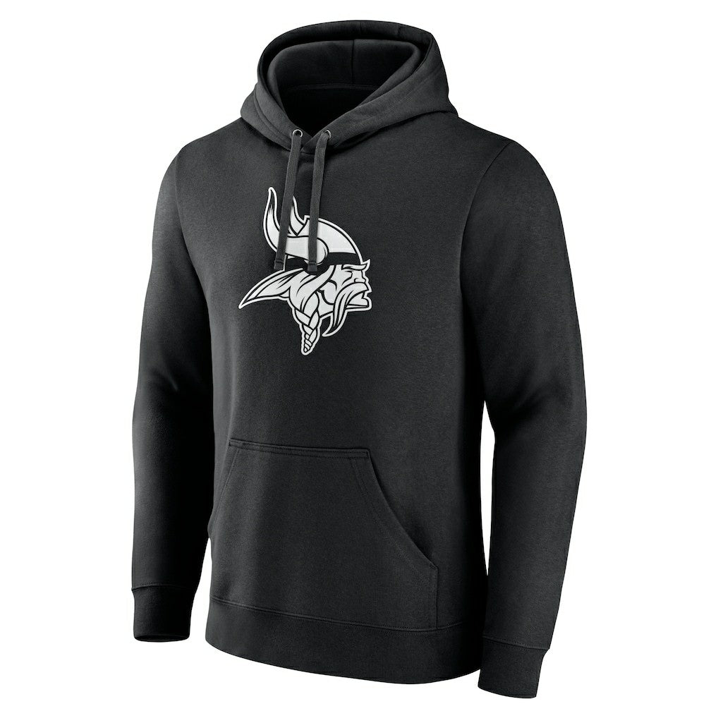 Minnesota Vikings Personalized Name & Number Pullover Hoodie Black