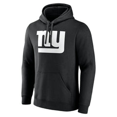 New York Giants Personalized Name & Number Pullover Hoodie Black