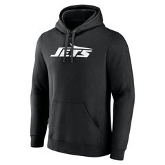 New York Jets Personalized Name & Number Pullover Hoodie Black