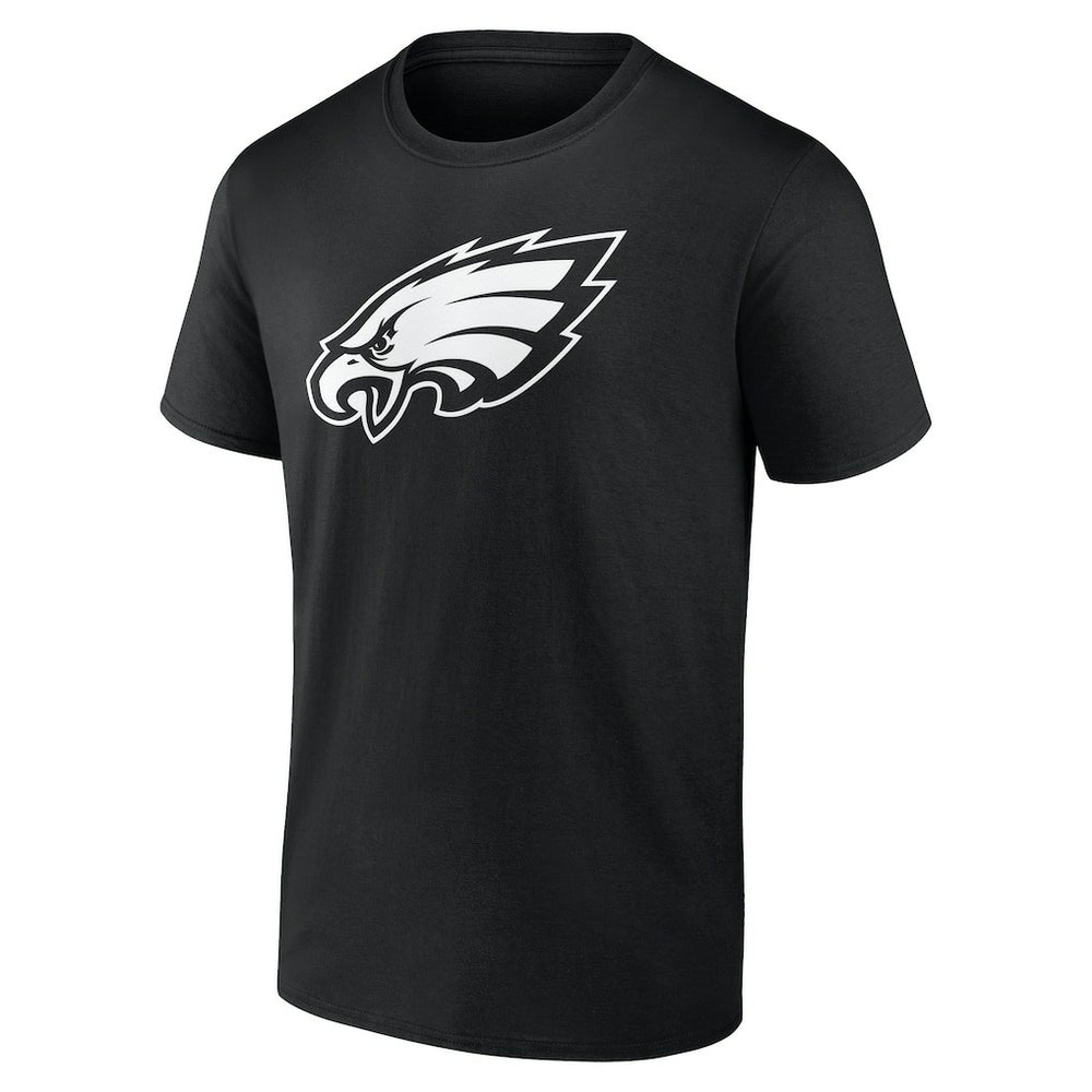 Philadelphia Eagles Personalized Name & Number Monochrome T-Shirt Black