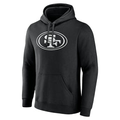 San Francisco 49ers Personalized Name & Number Pullover Hoodie Black