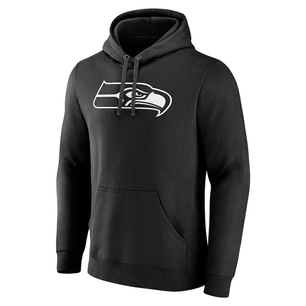 Seattle Seahawks Personalized Name & Number Pullover Hoodie Black