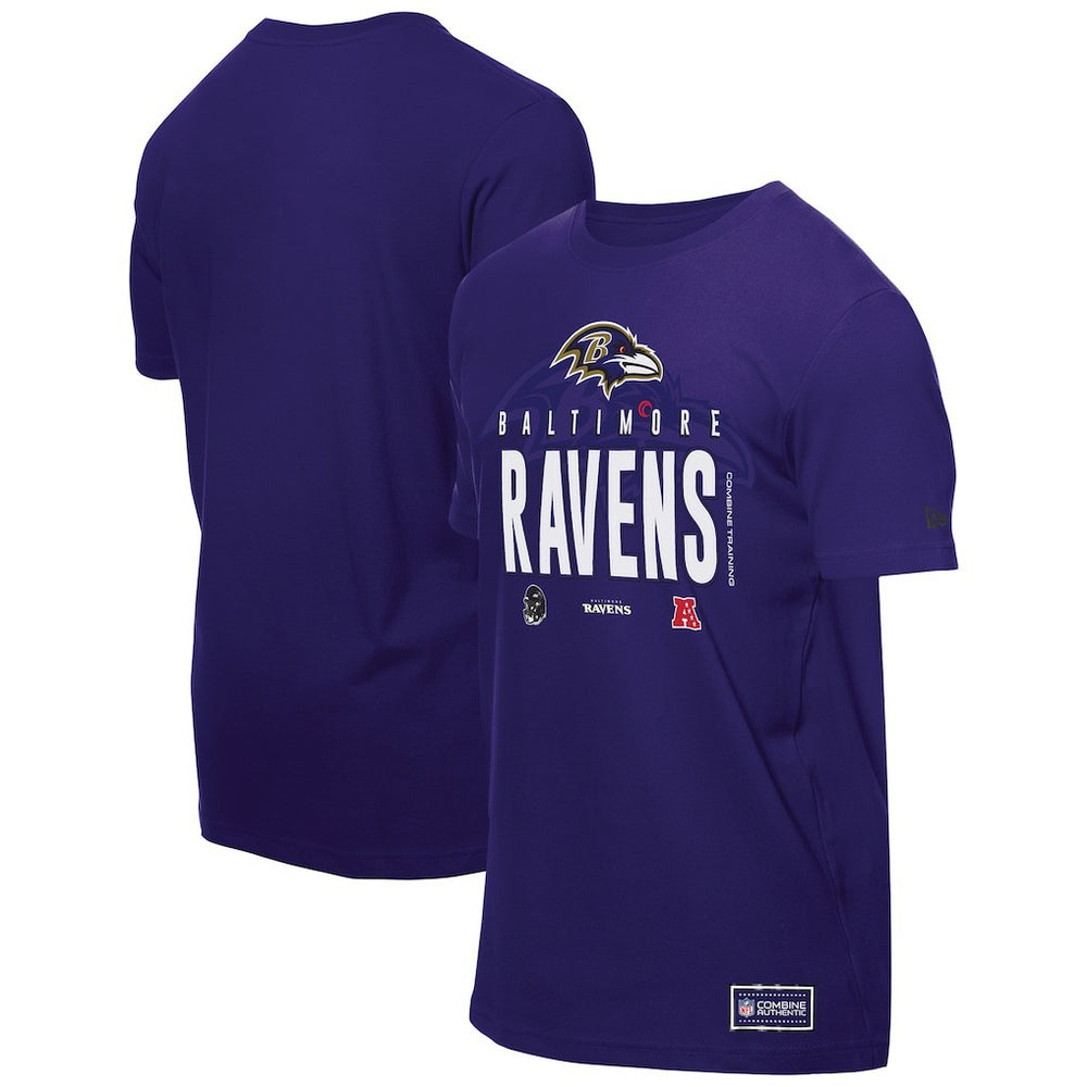 Baltimore Ravens New Era 2025 NFL Training Camp T-Shirt Purple