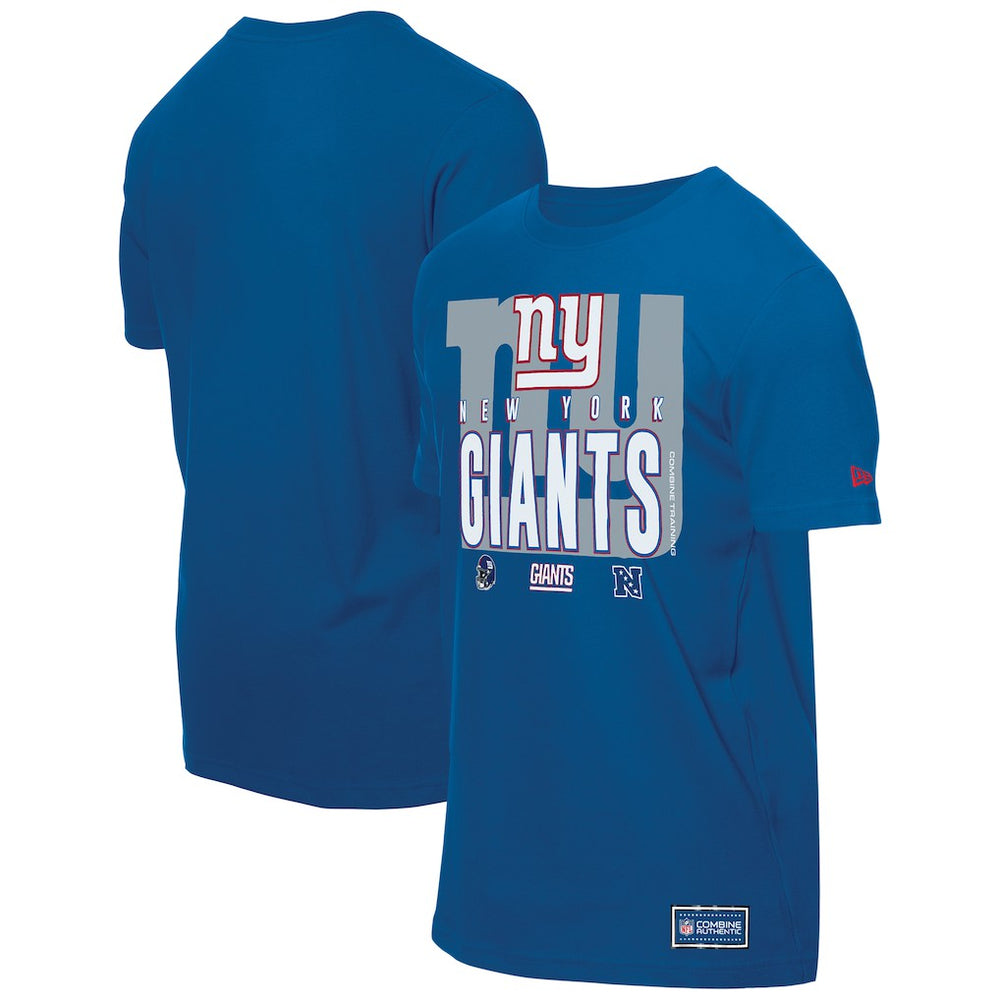 New York Giants New Era 2025 NFL Training Camp T-Shirt Royal