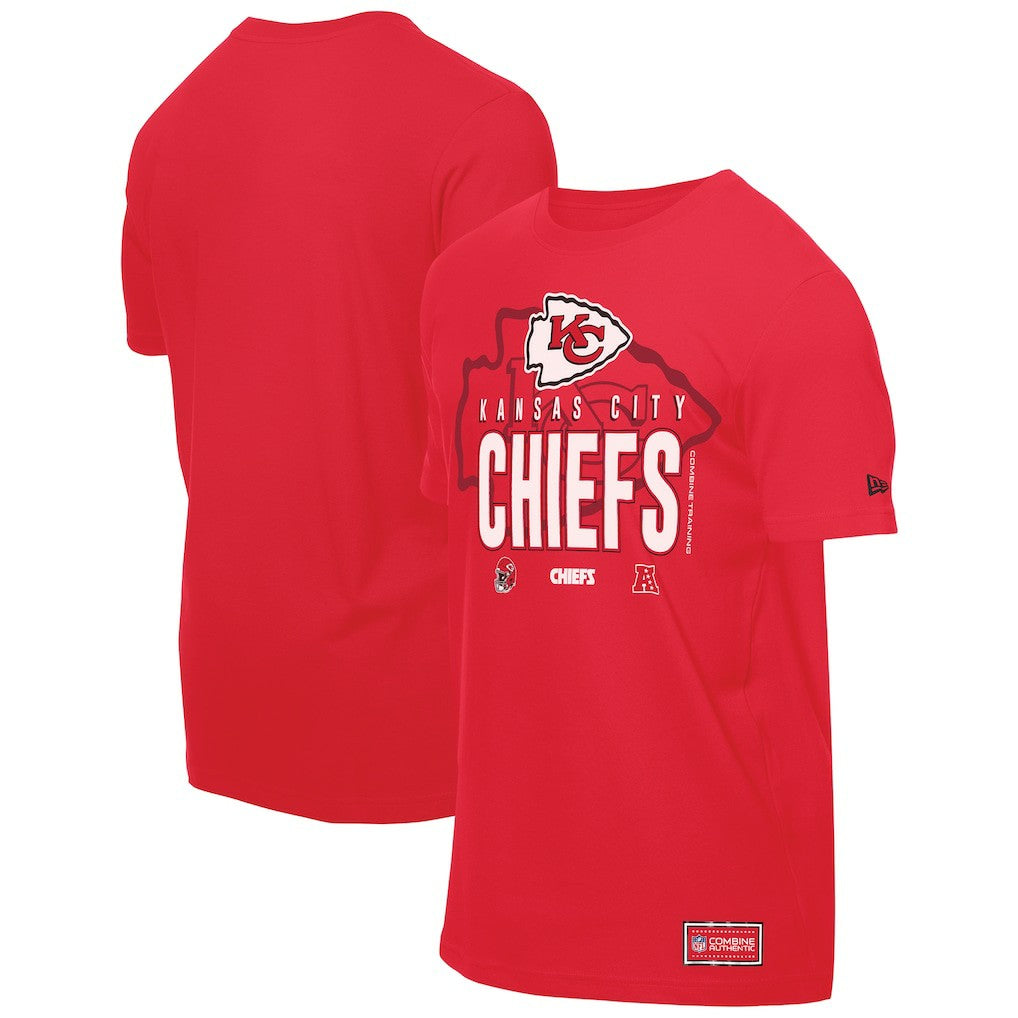 Kansas City Chiefs New Era 2025 NFL Training Camp T-Shirt Red