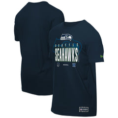 Seattle Seahawks New Era 2025 NFL Training Camp T-Shirt College Navy