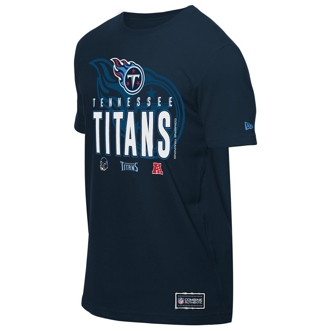 Tennessee Titans New Era 2025 NFL Training Camp T-Shirt Navy