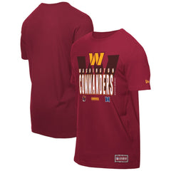 Washington Commanders New Era 2025 NFL Training Camp T-Shirt Burgundy