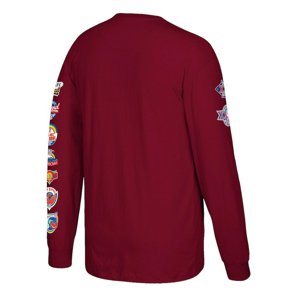 Darrell Green Washington Commanders Player Graphic Long Sleeve T-Shirt Burgundy