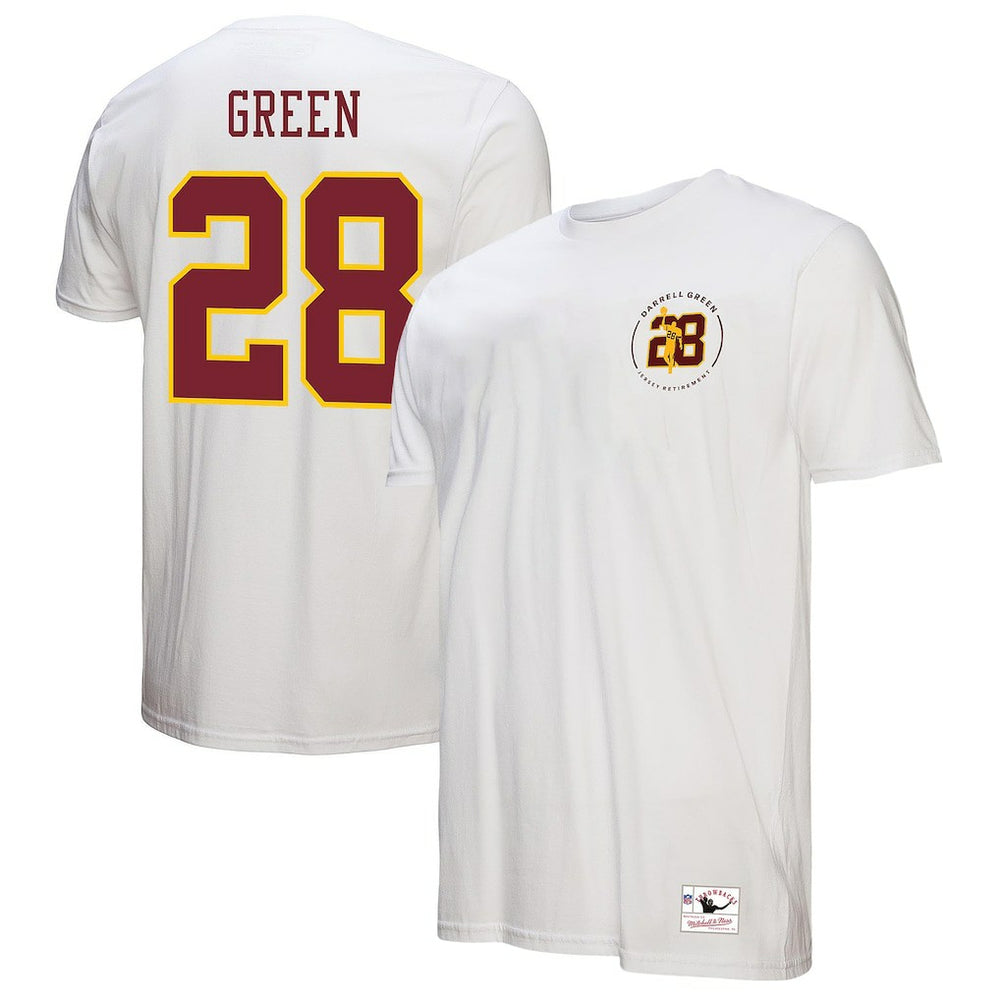 Darrell Green Washington Commanders Retired Player Name & Number T-Shirt White