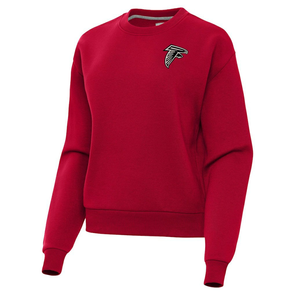 Atlanta Falcons Antigua Women's Victory Pullover Sweatshirt Red