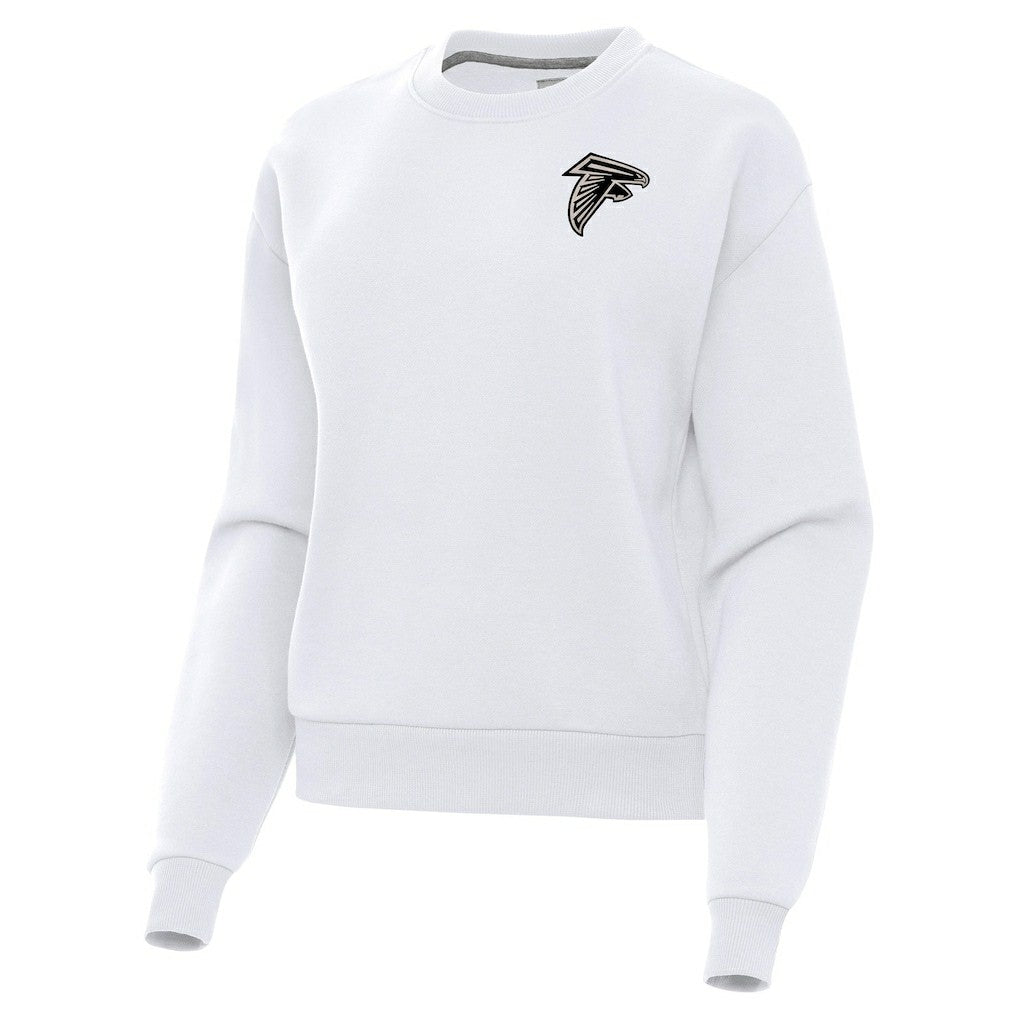 Atlanta Falcons Antigua Women's Victory Pullover Sweatshirt White