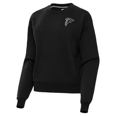 Atlanta Falcons Antigua Women's Victory Pullover Sweatshirt Black