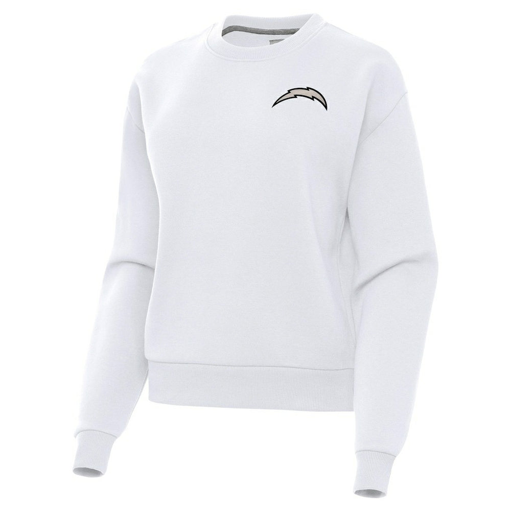 Los Angeles Chargers Antigua Women's Victory Pullover Sweatshirt White