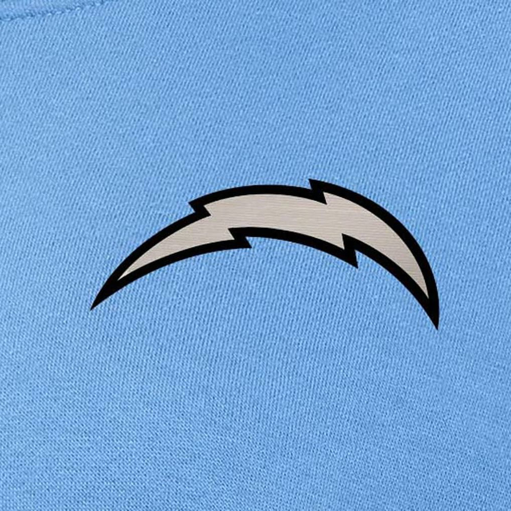 Los Angeles Chargers Antigua Women's Victory Pullover Sweatshirt Powder Blue