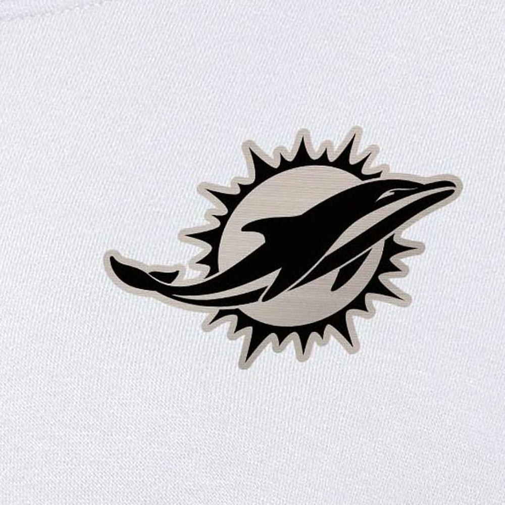 Miami Dolphins Antigua Women's Victory Pullover Sweatshirt White