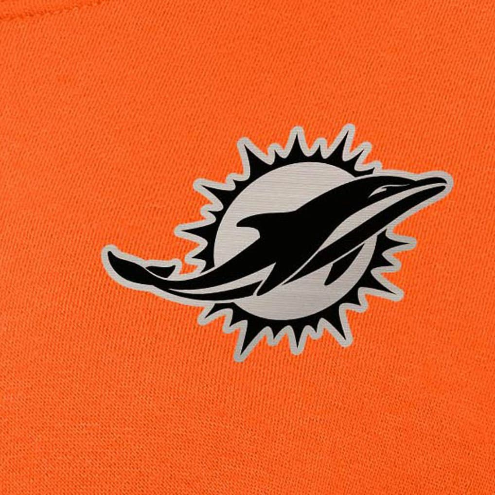 Miami Dolphins Antigua Women's Victory Pullover Sweatshirt Orange