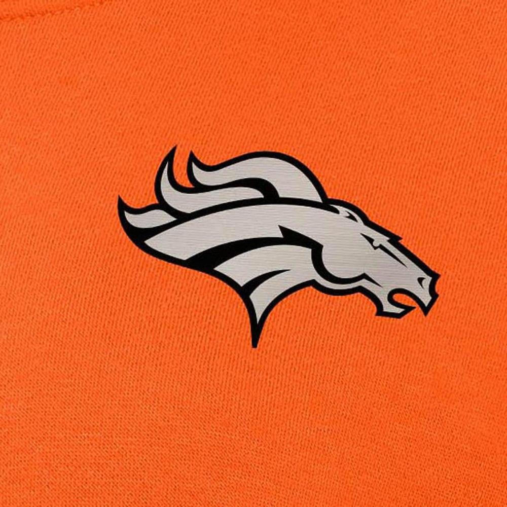 Denver Broncos Antigua Women's Victory Pullover Sweatshirt Orange