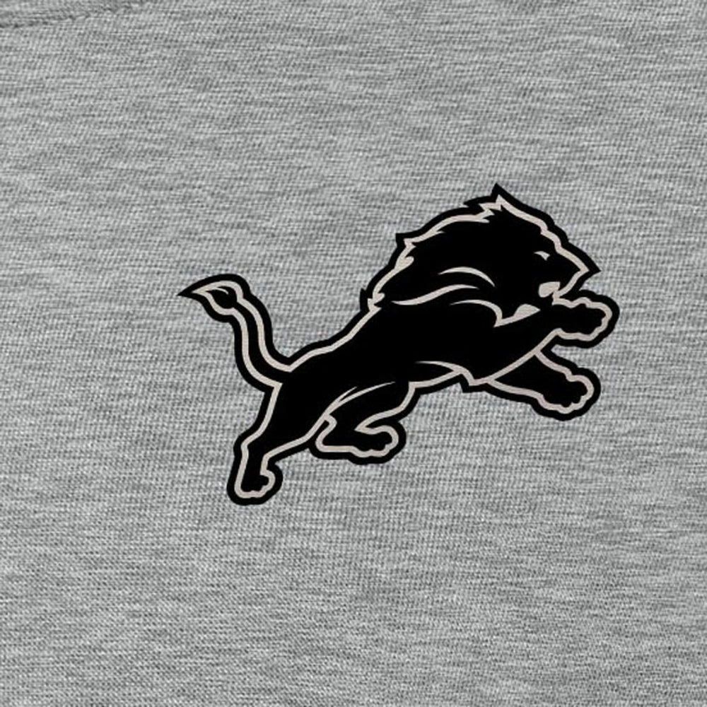 Detroit Lions Antigua Women's Victory Pullover Sweatshirt Heather Gray