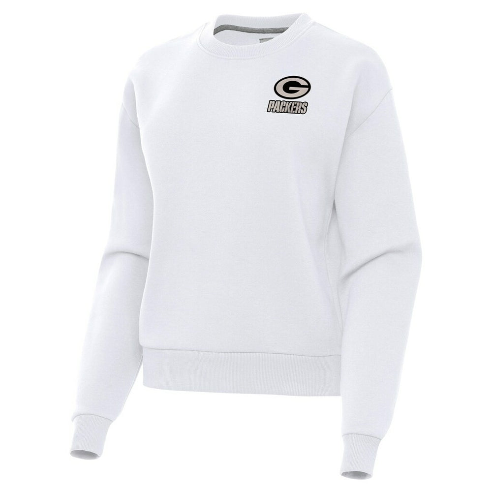 Green Bay Packers Antigua Women's Victory Pullover Sweatshirt White
