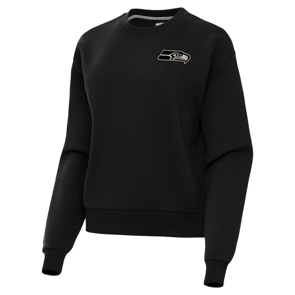 Seattle Seahawks Antigua Women's Victory Pullover Sweatshirt Black